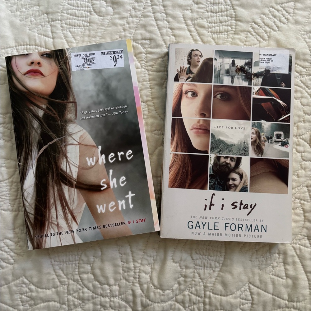 Where She Went & If I Stay Book Set